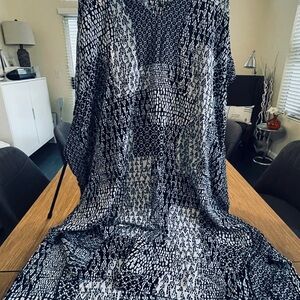 Simply Vera Vera Wang Monochrome Geometric Dress